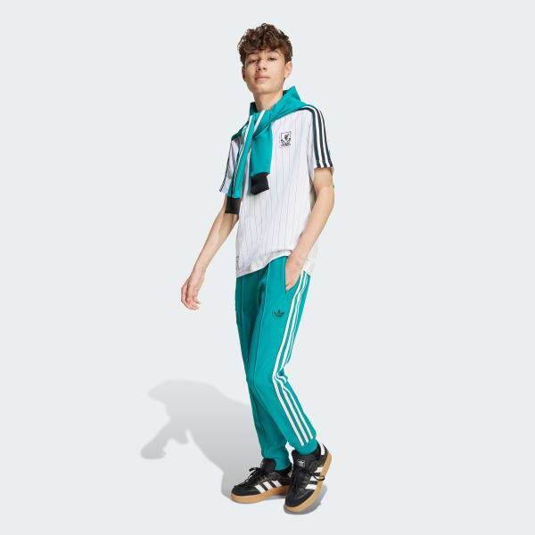 Grun Liverpool FC Terrace Icons Kids Trainingshose