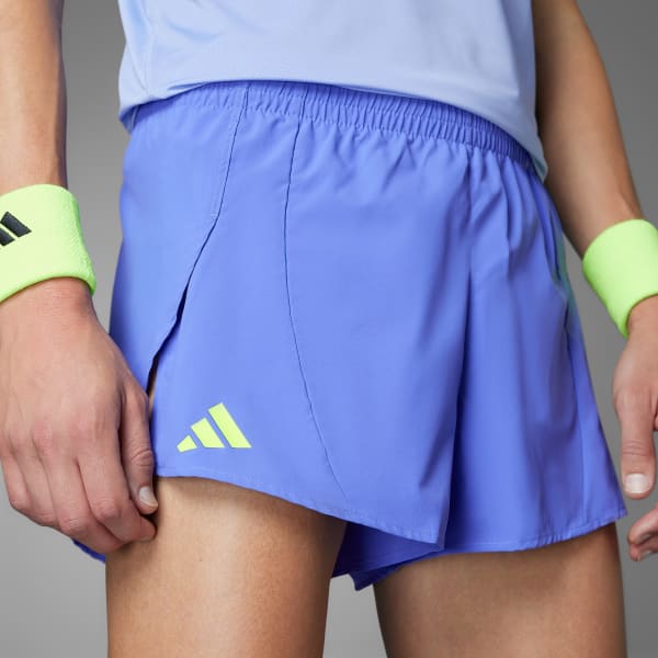 Blue Adizero Essentials Running Split Shorts