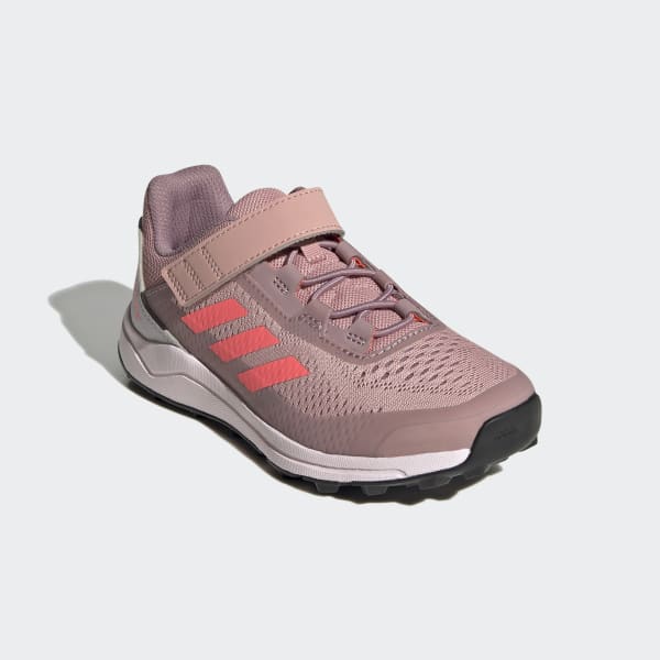 Pink Terrex Agravic Flow Primegreen Trail-Running Shoes