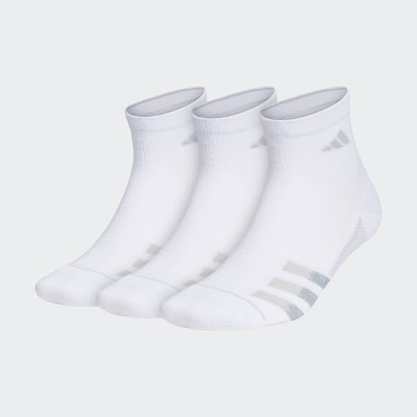 Mens Quarter Socks - White