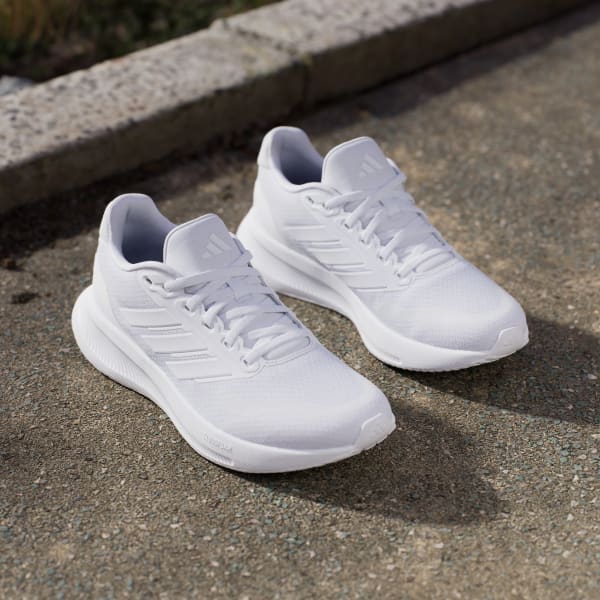 Adidas Runfalcon 5 Women s Running Shoes Size 8 White