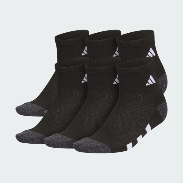 Athletic Cushioned 6-Pack Quarter Socks Kids