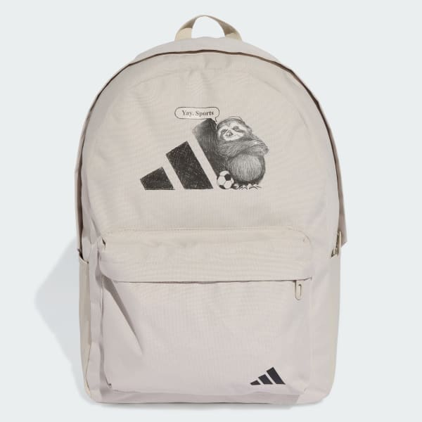 adidasキャディーバッグ adidas Classic Yay Sport Graphic Backpack - Beige | Free Shipping