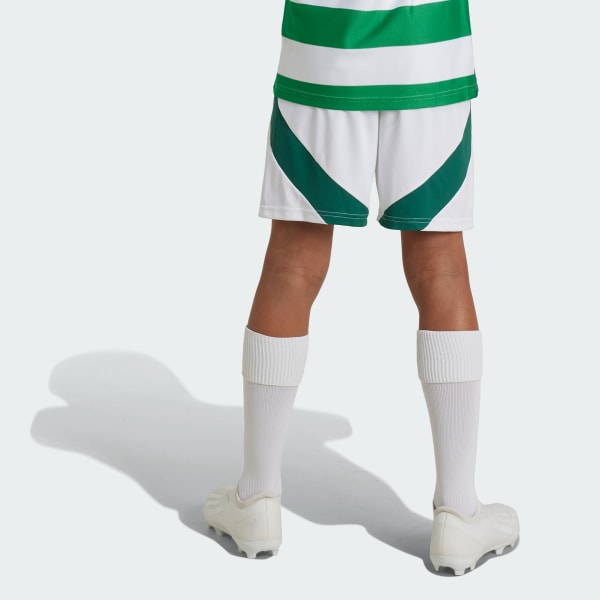 Blanco Pantalón corto primera equipación Celtic FC 24/25 (Adolescentes)
