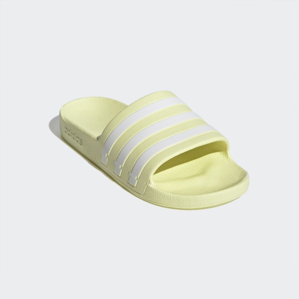 adidas adilette slides yellow