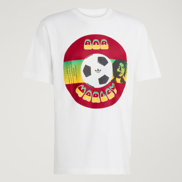 Blanco Playera Bob Marley Originals
