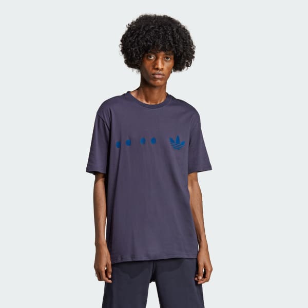 Azul Remera Estampada adidas RIFTA City Boy