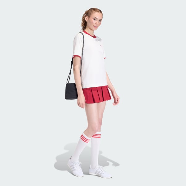 Bordeaux Seasonal Essentials Colorpop Rok met Ingebouwde Legging