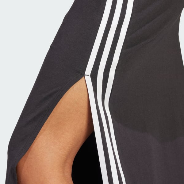 adidas Adicolor 3 Stripes Maxi Dress Black adidas Thailand