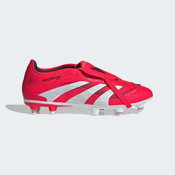 Rood Predator Pro Fold-Over Tongue Soft Ground Voetbalschoenen