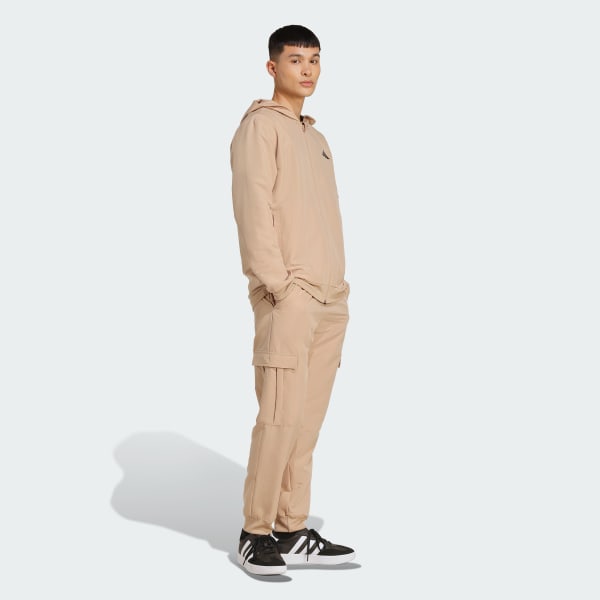 Brown Cargo Tracksuit