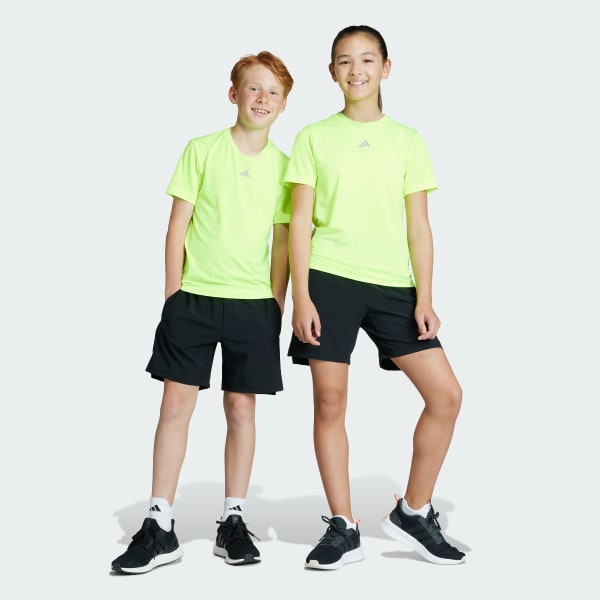 Μαύρο AEROREADY 3-Stripes Woven Shorts
