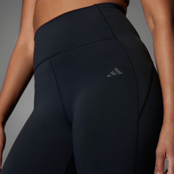 Negro Licras 7/8 de Entrenamiento HIIT Tailored Pretina Alta