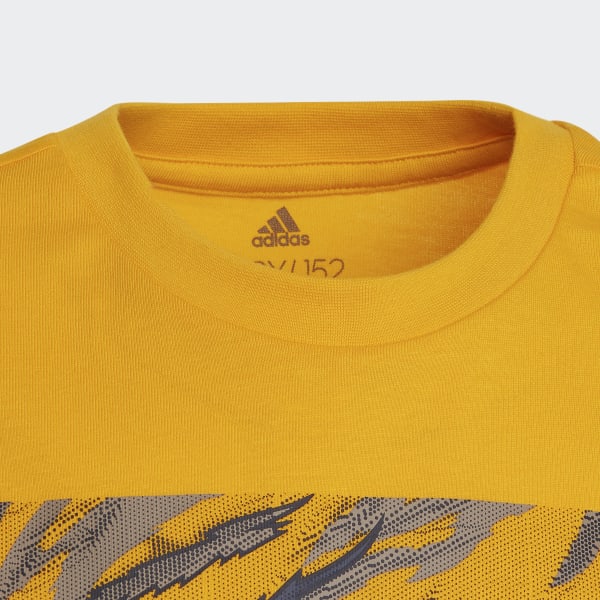 adidas Playera Water Tiger Estampada - Amarillo | adidas Mexico