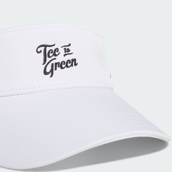 ホワイト 【ゴルフ】カラー バイザー