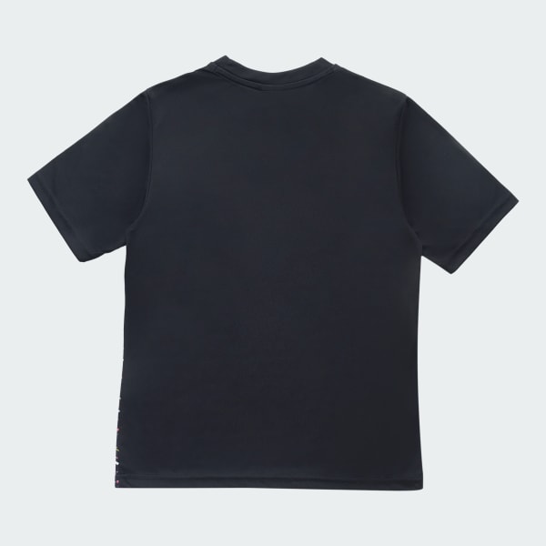 Black Boys Placement Graphic T-Shirt