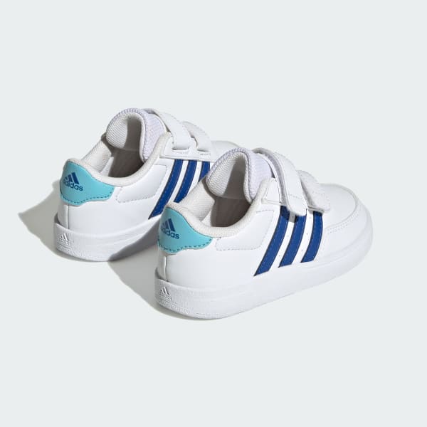 Blanco Tenis Breaknet Lifestyle adidas Court Tira Regulable de Cierre por Contacto Doble