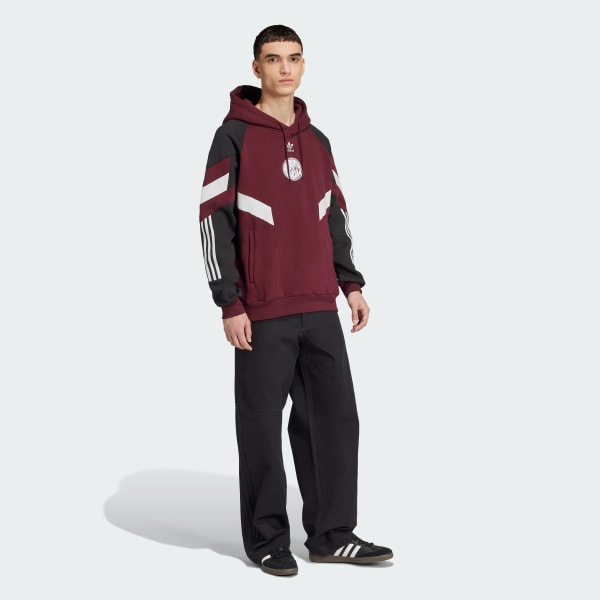 Bordeaux Ajax Amsterdam Originals Hoodie