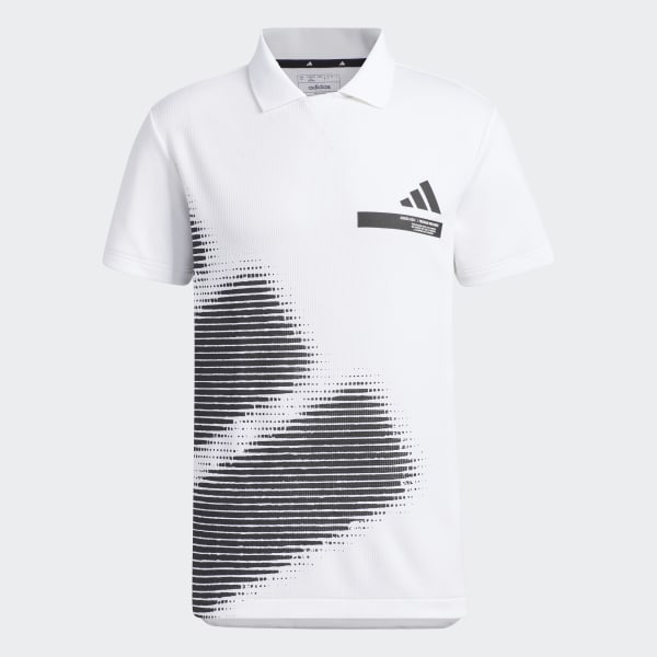 White AEROREADY Big Badge of Sport Golf Polo Shirt