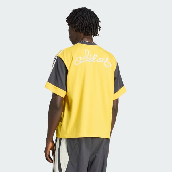 Yellow ORIGINALS PANELED GRAPHIC TEE