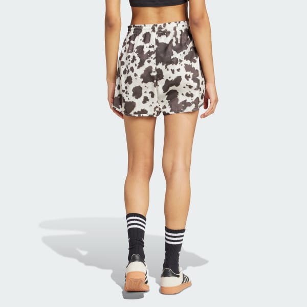 Multicolor adidas Originals Satin Shorts
