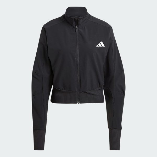 Black Full-Zip Training Jacket