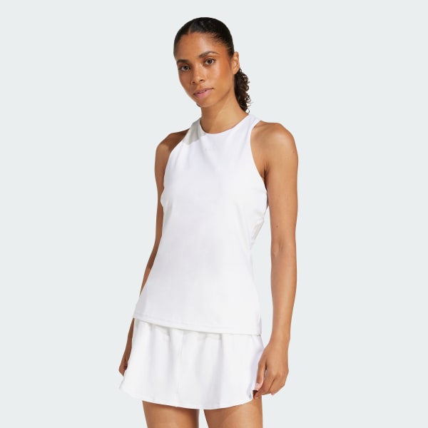 Λευκό Tennis Climacool Y-Tank Top