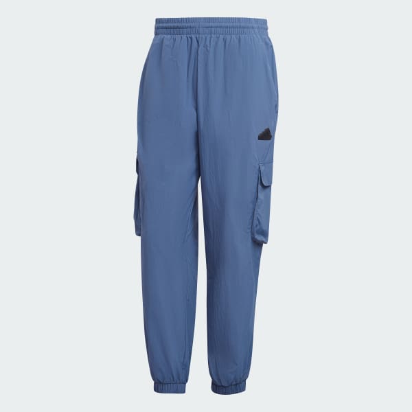 Azul Pantalón City Escape Cargo