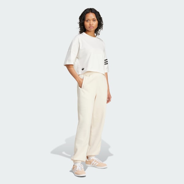 adidas Adicolor Neuclassics Tee - White | Free Shipping with