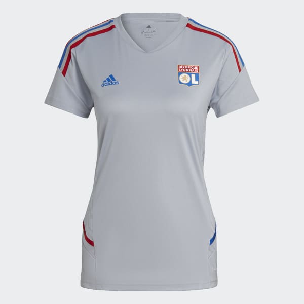 Grijs Olympique Lyonnais Condivo Training Voetbalshirt SH077