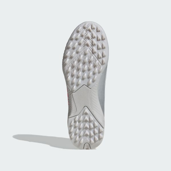 Blanco Zapatos de fútbol para niños F50 Messi League para césped artificial