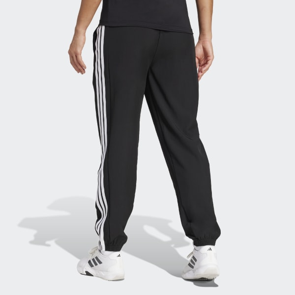 adidas Train Essentials 3-Stripes Woven Broek - Zwart | adidas