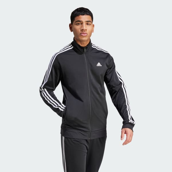 noir Veste de survêtement Primegreen Essentials Warm-Up 3-Stripes