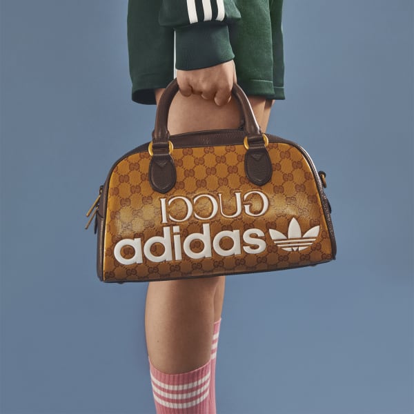 Brown adidas x Gucci Mini Duffel Bag BUZ37