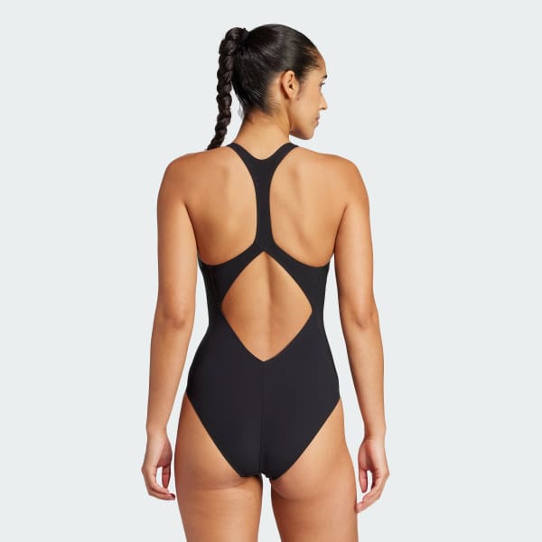 Svart Lanelux Y-Back Badedrakt