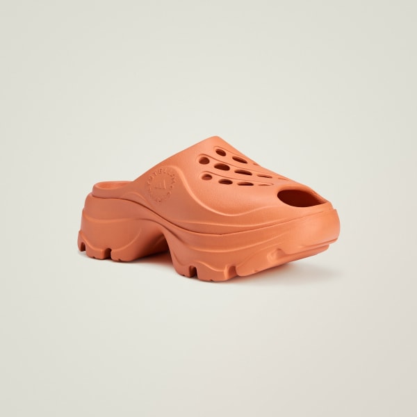 Orange adidas by Stella McCartney Clogs