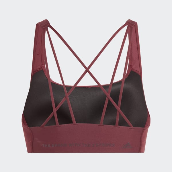 Burgundy CoreFlow Medium-Support Bra