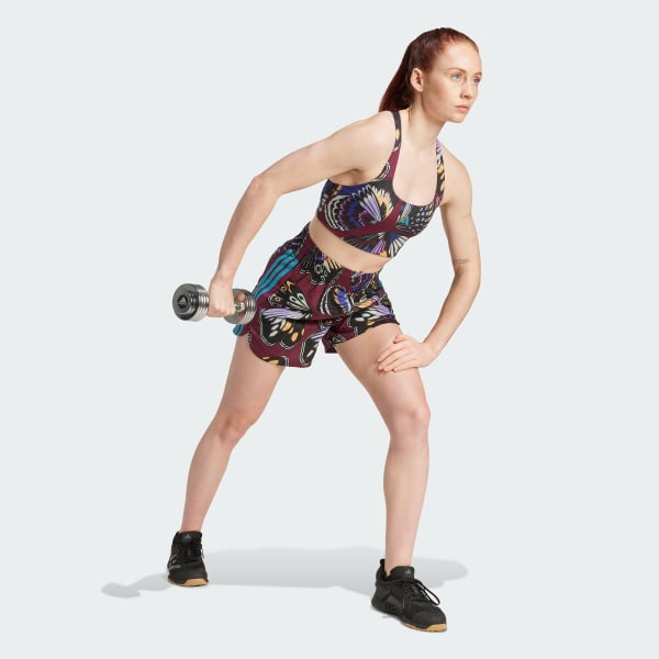 cervená Šortky adidas X Farm Pacer