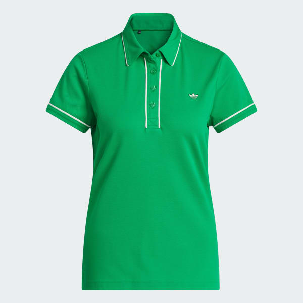 mau-xanh-la Áo Polo Vải Twistknit Logo Ba Lá Originals