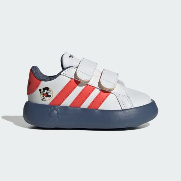 adidas x Disney Mickey and Friends Grand Court 2.0 Shoes Kids White Free Shipping with adiClub adidas US