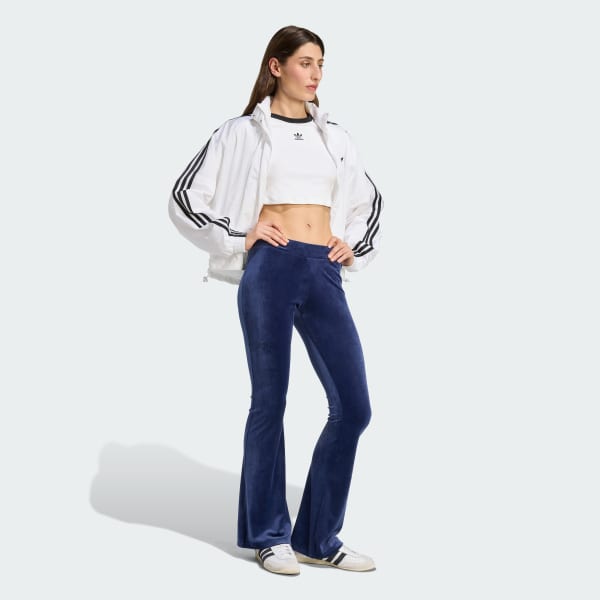 Essentials Velvet Flared Legging