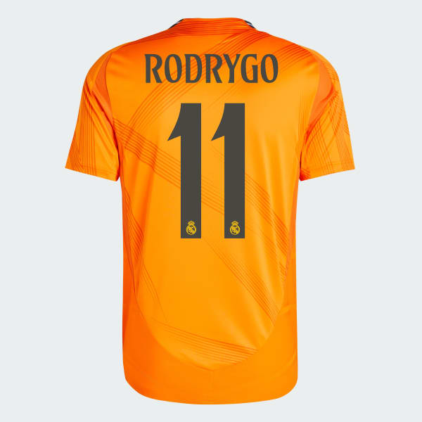 adidas Real Madrid 24/25 Away Authentic Jersey - Orange