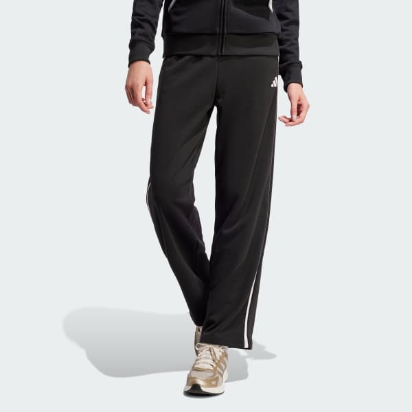 Svart Essentials Color Pop French Terry Byxor