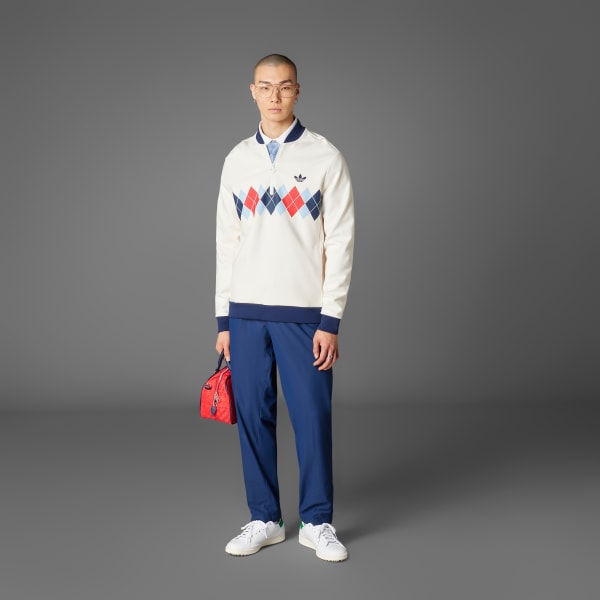 Bleu Pantalon plissé twistknit Originals