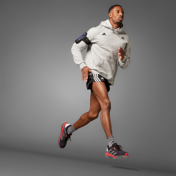 Grigio Felpa con cappuccio Runners (Neutral)