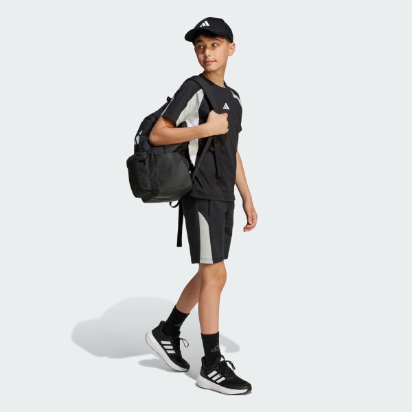 Preto T-shirt Seasonal Essentials – Criança