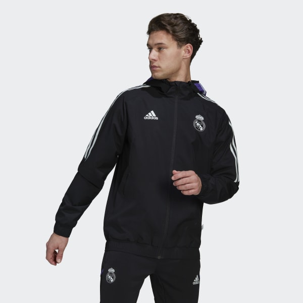cerná Bunda Real Madrid Condivo 22 All-Weather L9924