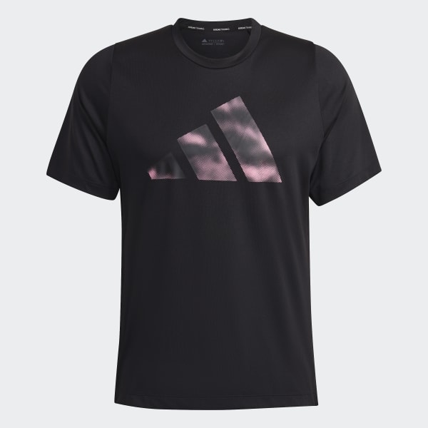 Zwart Train Icons GFX Training T-shirt TP449