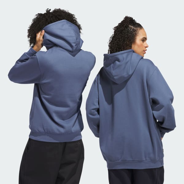 adidas 4.0 Logo Hoodie (Gender Neutral) - Blue | Free