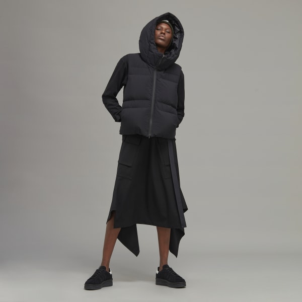 Svart Classic Short Puffy Down Vest KO077